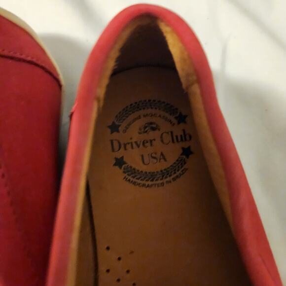 Driver Club USA Womens Size 6 3.5 On Genuine Moccasins Tan Leather NEW - Picture 3 of 6